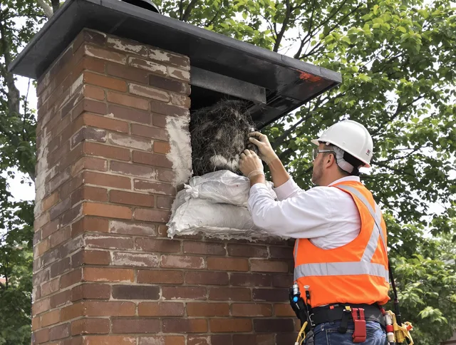 Humane removal of debris and animals by Northborough Chimney Sweep in Northborough, MA