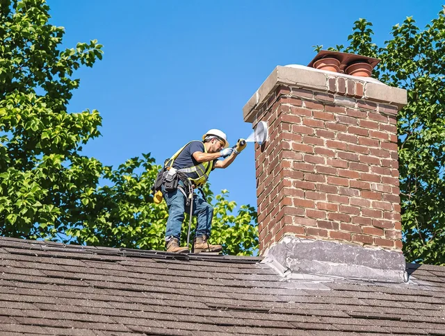 Northborough Chimney Sweep performing an inspection with advanced tools in Northborough, MA