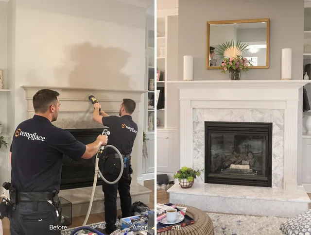 Professional soot removal by Northborough Chimney Sweep team in Northborough, MA